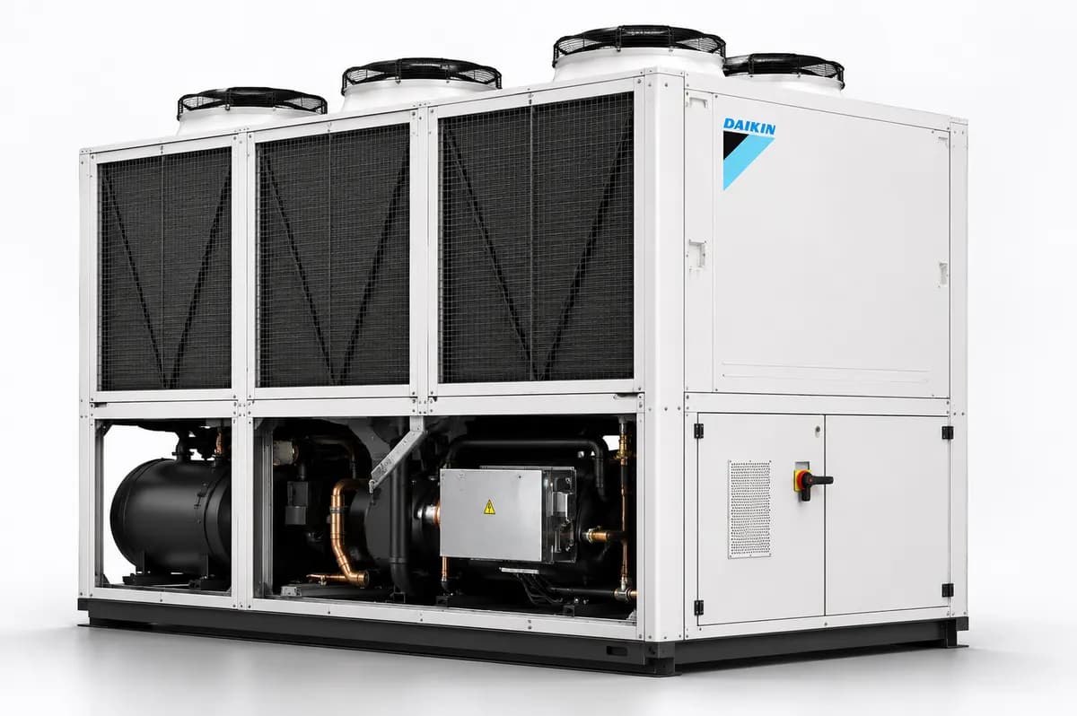 Commercial rooftop HVAC unit